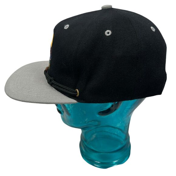 Findlay Rope Snapback Hat Cap Men's One Size Palm Trees Sun Boat Black Gray - Picture 5 of 8